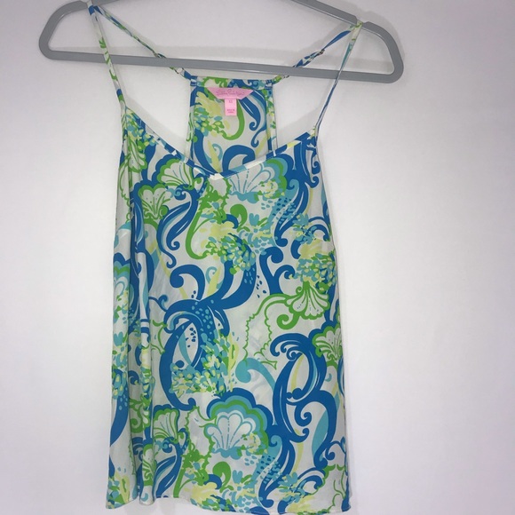 Lilly Pulitzer Tops - Lilly Pulitzer | Abstract Print V-Neck Camisole